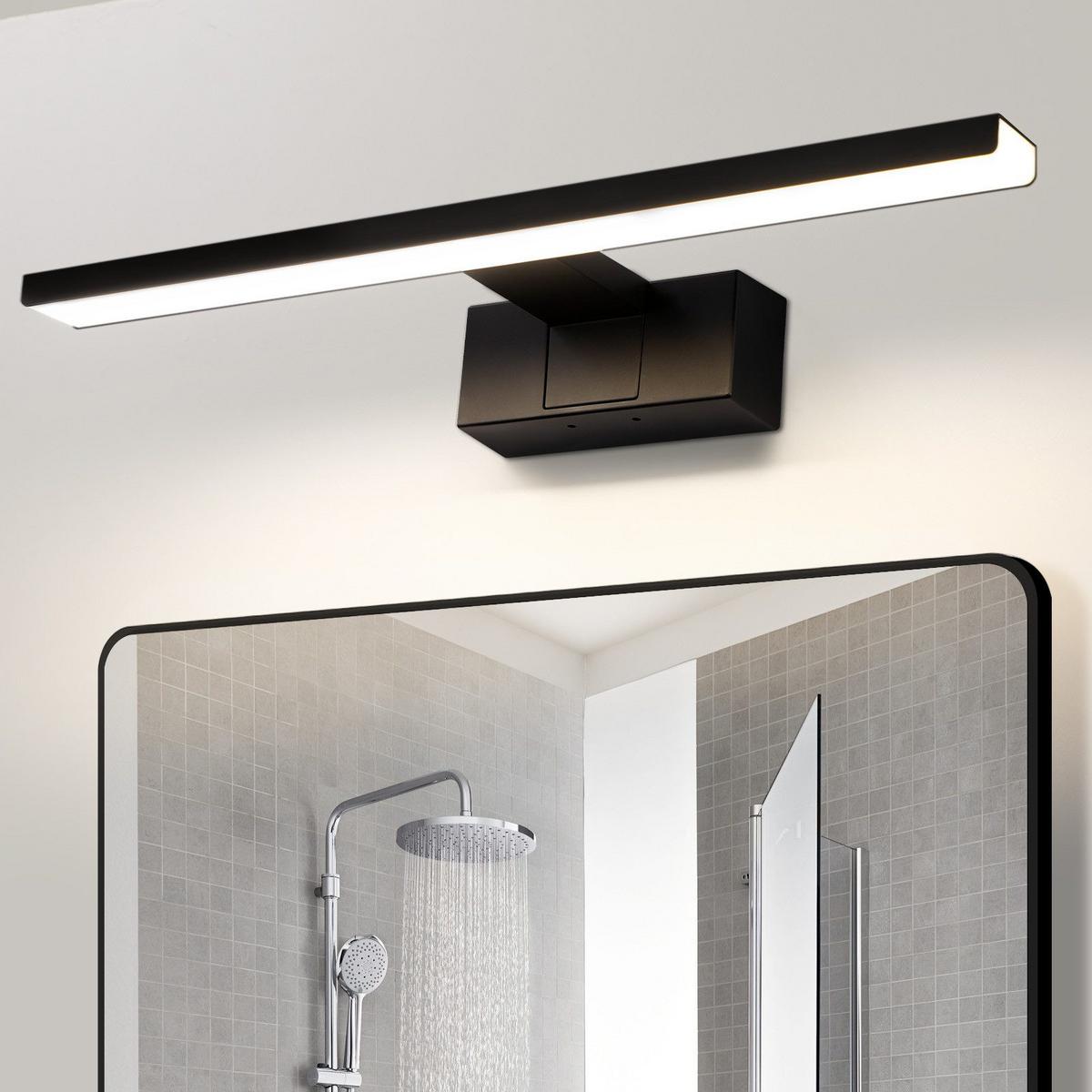 SPIEGELLEUCHTE OBERHAUSEN 60/5.1/12.8 CM - Schwarz, Metall (60/5.1/12.8cm) - Nettlife