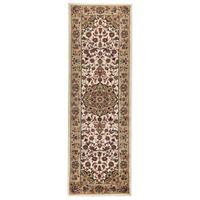ORIENTTEPPICH Hamadan 80x250 cm - Beige, Textil (80/250cm) - Gino Falcone