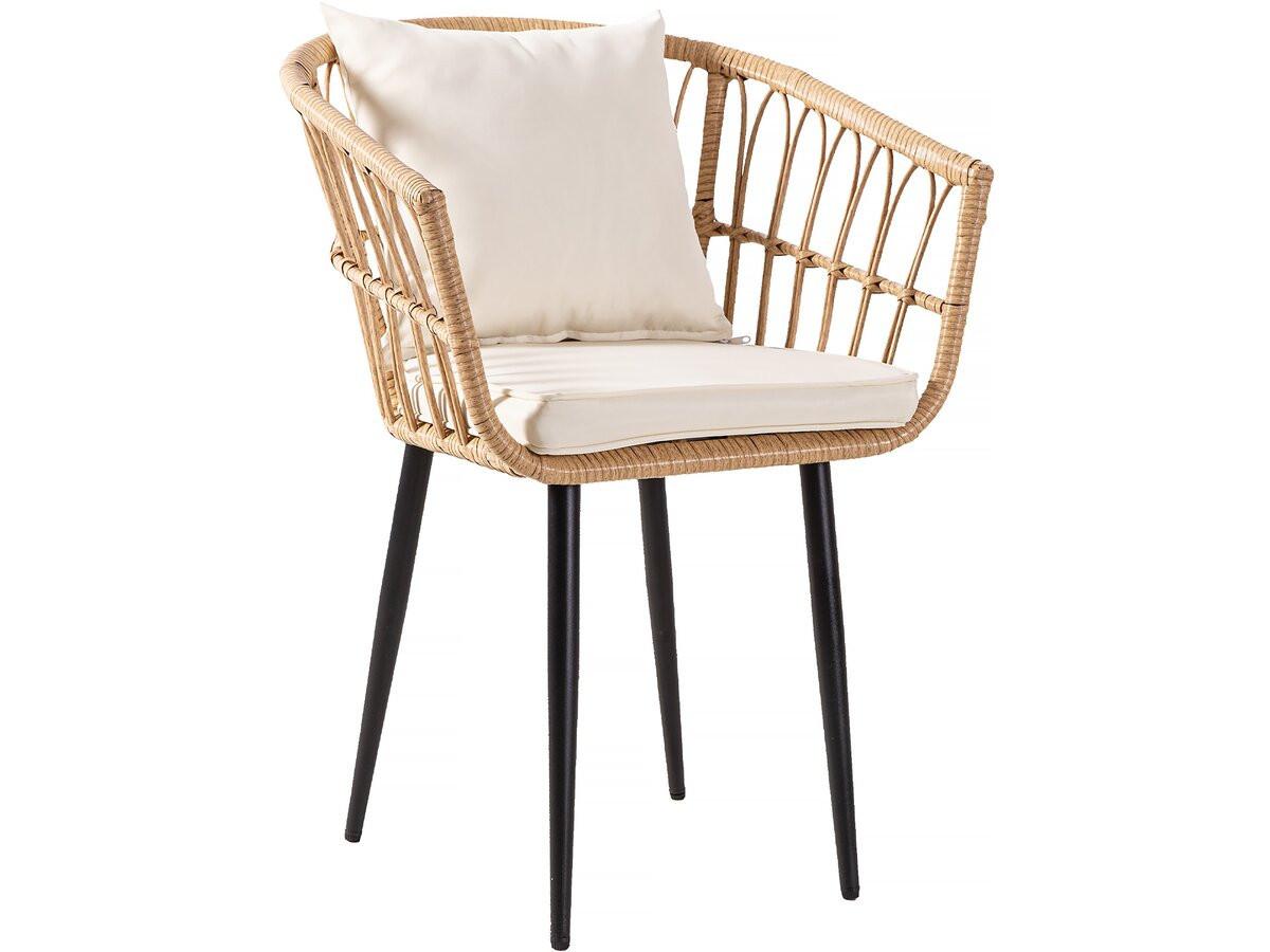 GARTENSITZGRUPPE vela beige - Beige, Metall - Habitat Garten