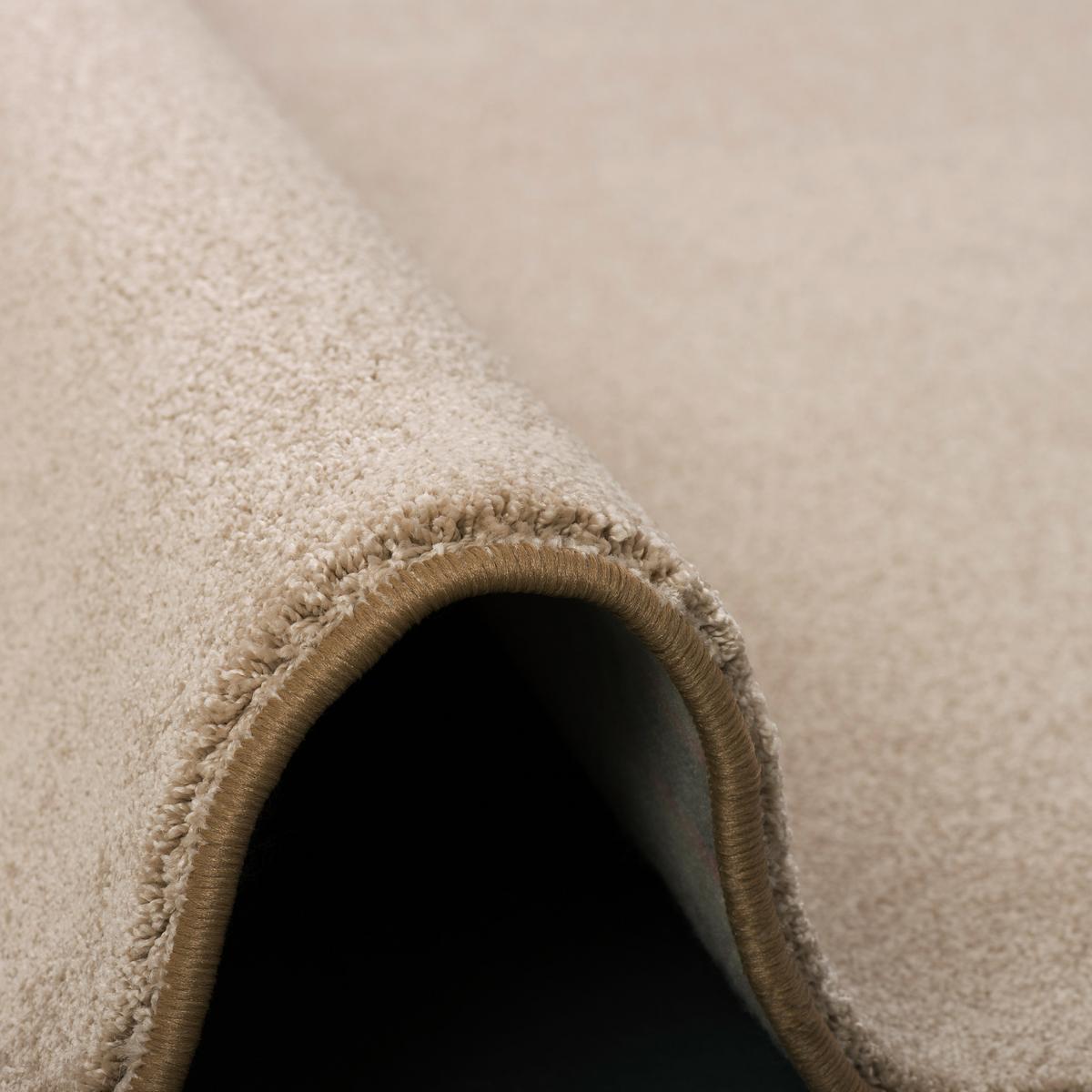 HOCHFLOR LUXUS VELOURS TEPPICH TOUCH - Naturfarben, Textil (80/160cm) - Snapstyle