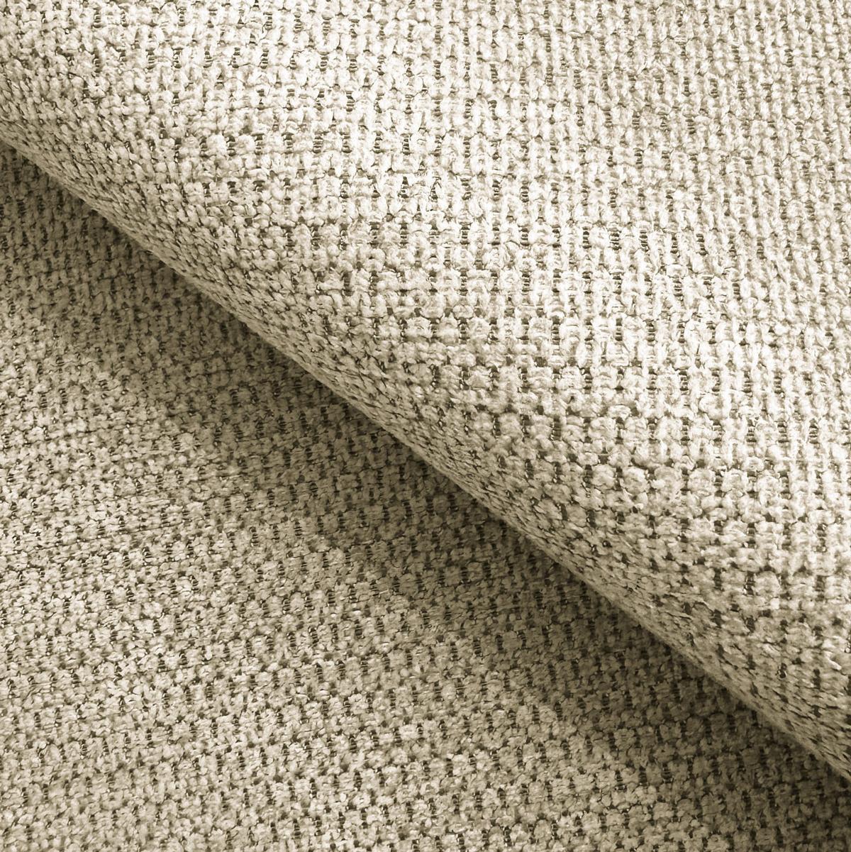 3-SITZER SOFA Nubira in tief gesteppter Bubble-Optik aus weichem Hellbeige Strukturstoff im modernen Design - Beige/Schwarz, Holz/Kunststoff (228/69/89cm) - S-Style Möbel