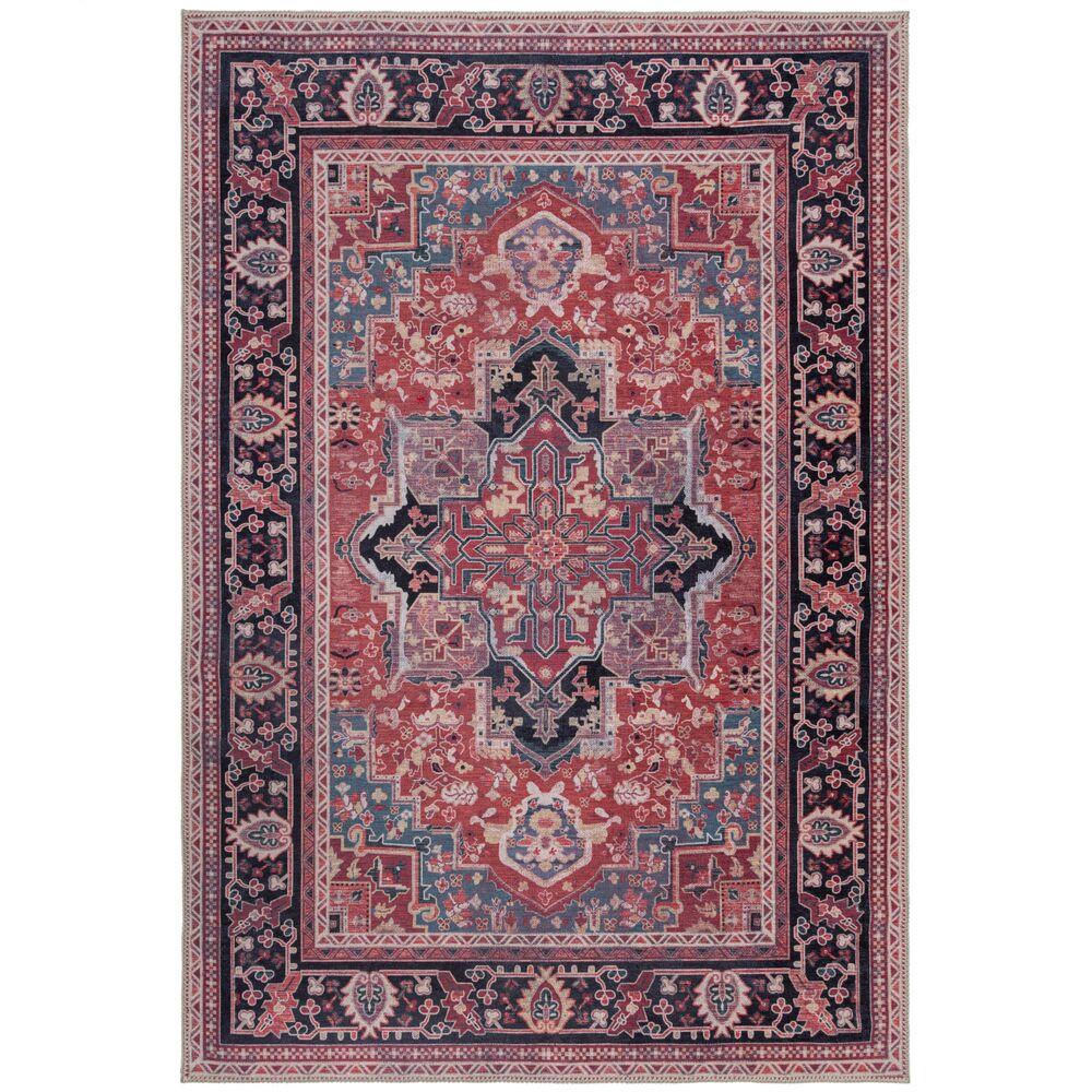 TEPPICH Waschbar HALD, klassisch im Vintage-Stil, Rot, 160 x 230 cm - Rot, Textil (160/230cm) - KADIMA DESIGN