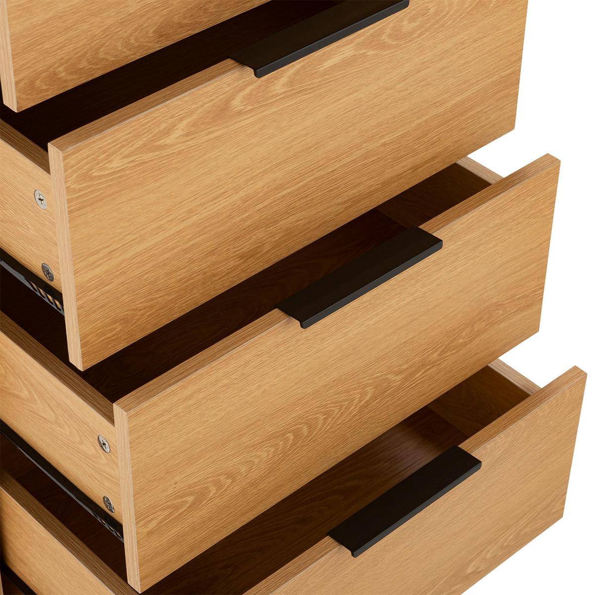 KOMMODE 50/115/40 Auri Eichenfarbe - Honigeiche, Holzwerkstoff (50/115/40cm) - VS Venta-stock