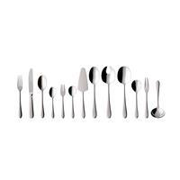 TAFELBESTECK Oscar silber 68-tlg. - Silberfarben, Metall - Villeroy & Boch