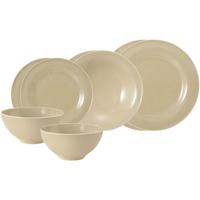 EINSTEIGER-SET Beat Color Glaze Sandbeige 8-tlg. - Beige, Keramik (2/2/2cm) - Seltmann Weiden