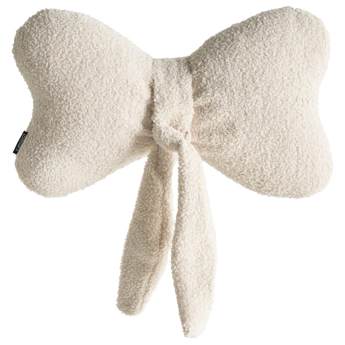 DEKOKISSEN 3er-Set Hellbeige 30/35 cm Winterland - Beige, Textil (30/35cm) - Beliani