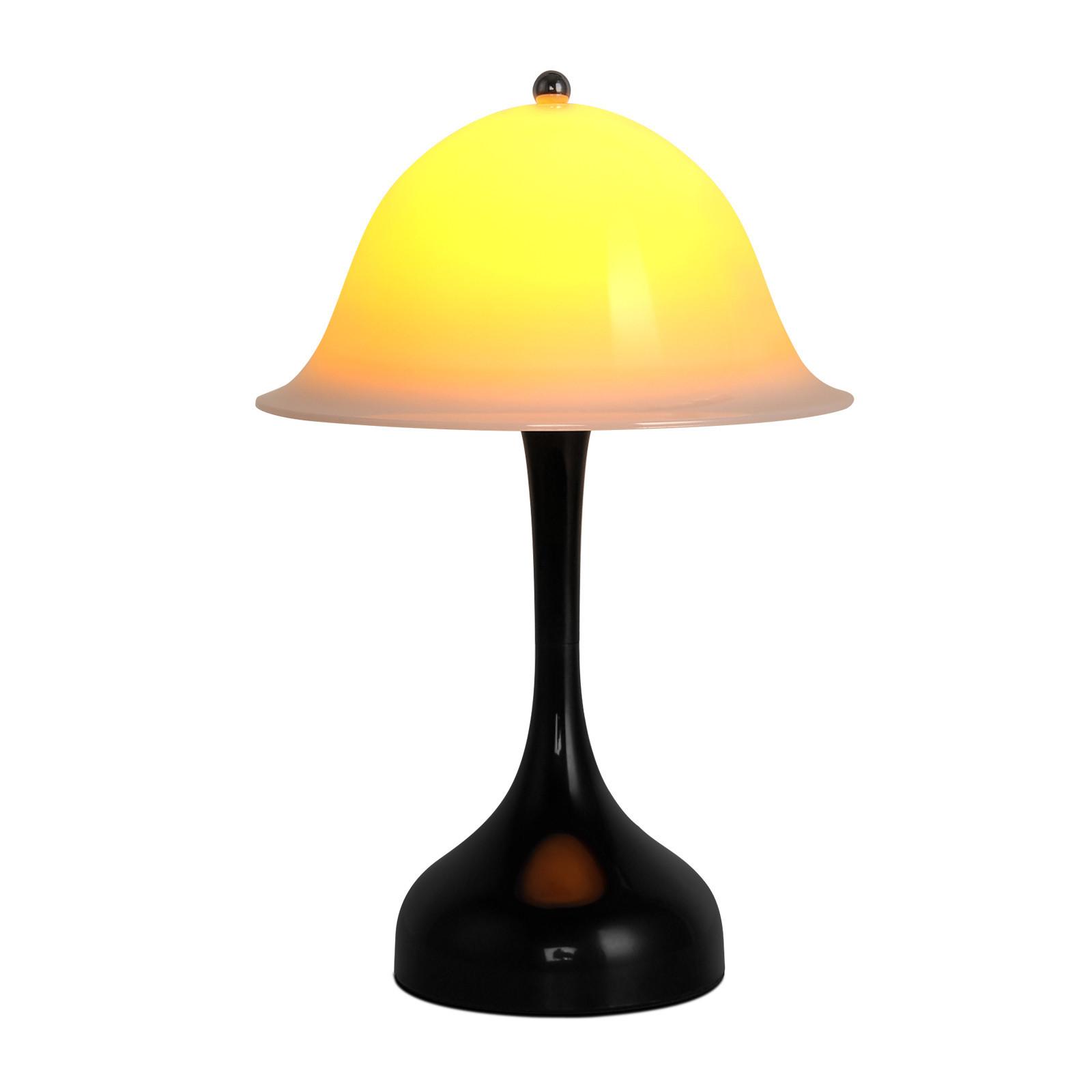 LED TISCHLAMPE Luminor 16/9/24.5 cm - Schwarz, Kunststoff (16/9/24.5cm) - ZMH