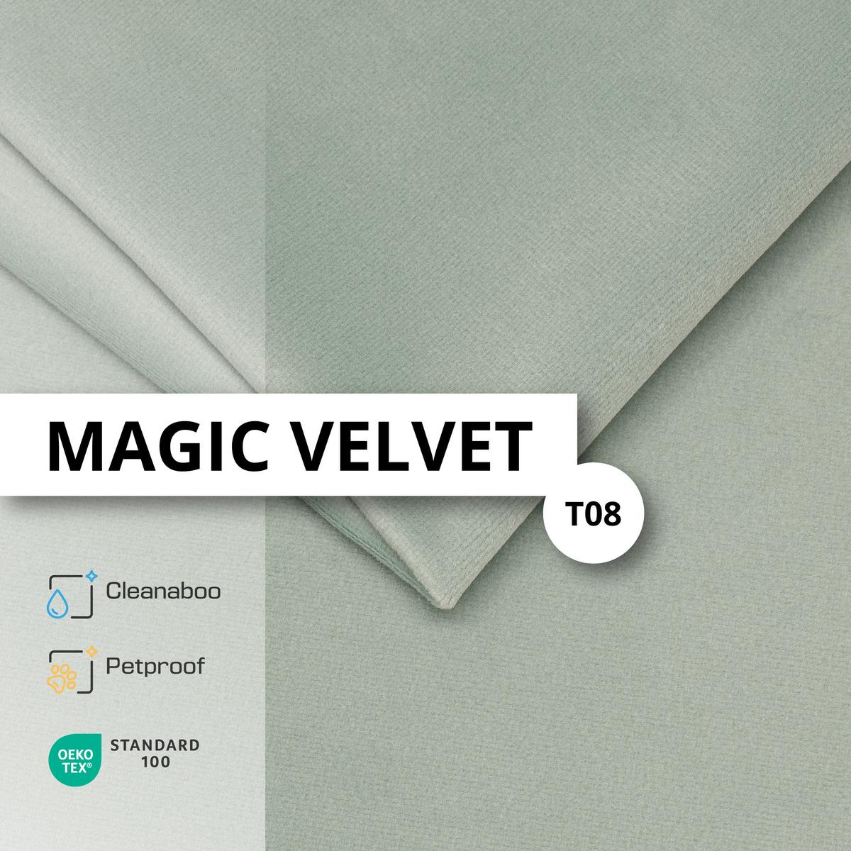 POLSTERBETT für Schlafzimmer Bett mit Stauraum Mint 90x200 - Grün, Holzwerkstoff/Metall (90/200cm) - Muralo