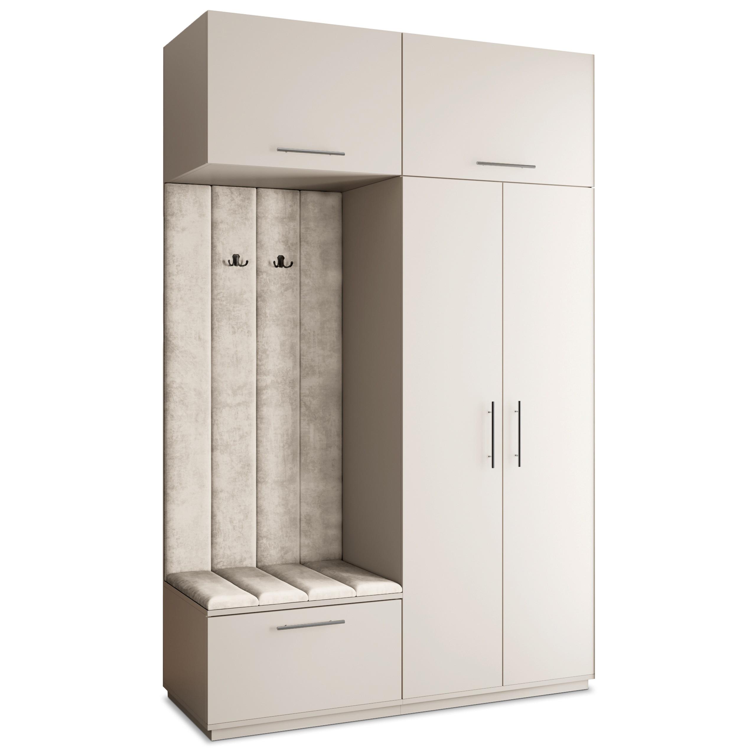 GARDEROBENSCHRANK REMA 150/240/60 cm Modern Kaschmir - Kaschmir/Beige, Holzwerkstoff (150/240/60cm) - MASSENO