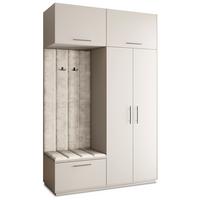 GARDEROBENSCHRANK REMA 150/240/60 cm Modern Kaschmir - Kaschmir/Beige, Holzwerkstoff (150/240/60cm) - MASSENO