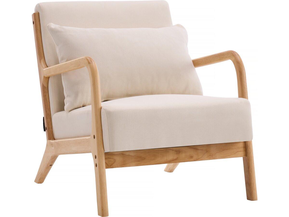 SESSEL clinton beige - Beige, Textil (81/77/65cm) - Habitat Garten
