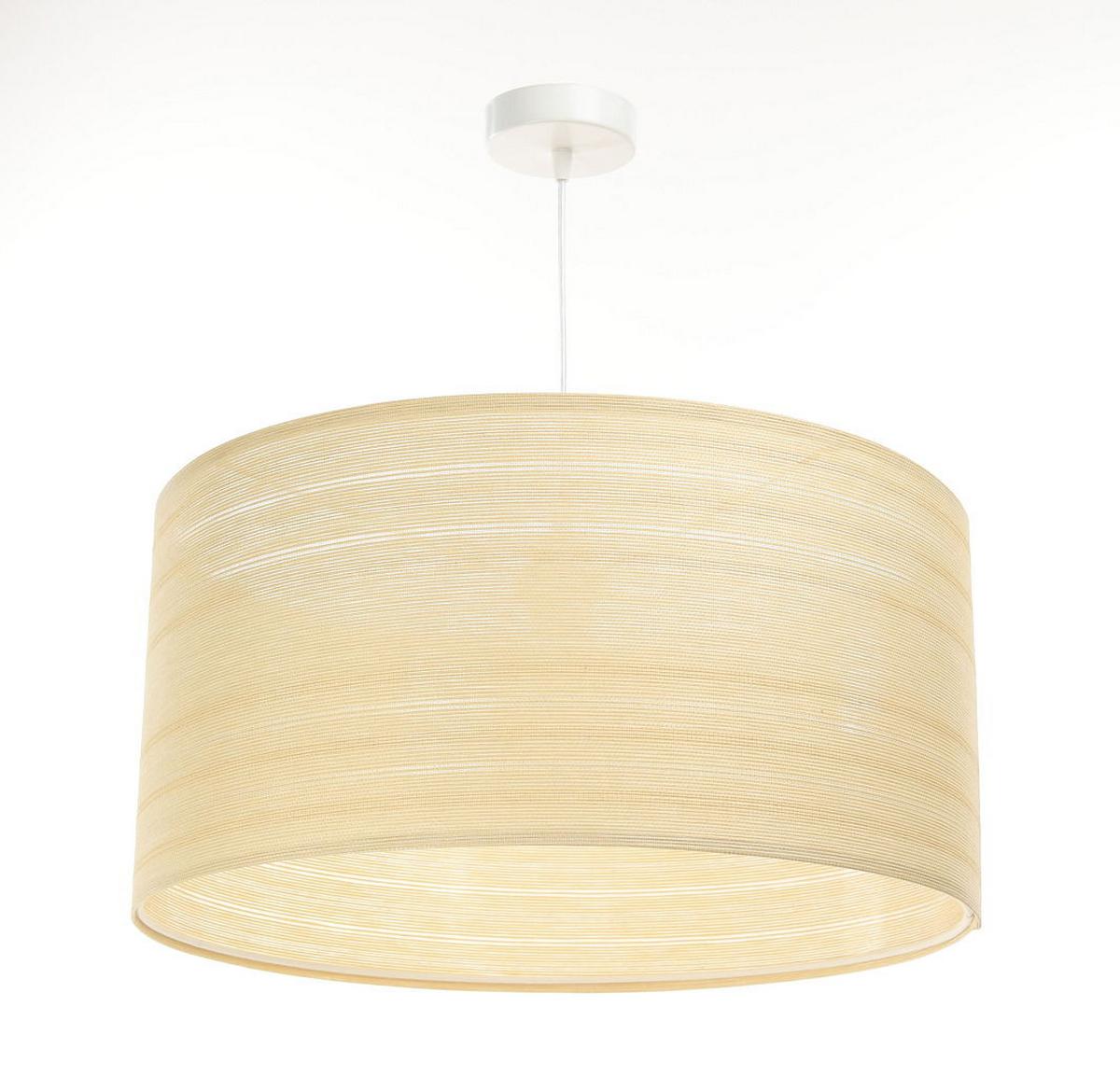 HÄNGELEUCHTE Beige 60/30 cm - Beige, Kunststoff (60/1/30cm) - ONZENO