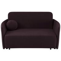 SCHLAFSOFA Paxi 165 cm - Lila/Schwarz, Textil/Metall (165/84/106cm) - Selsey