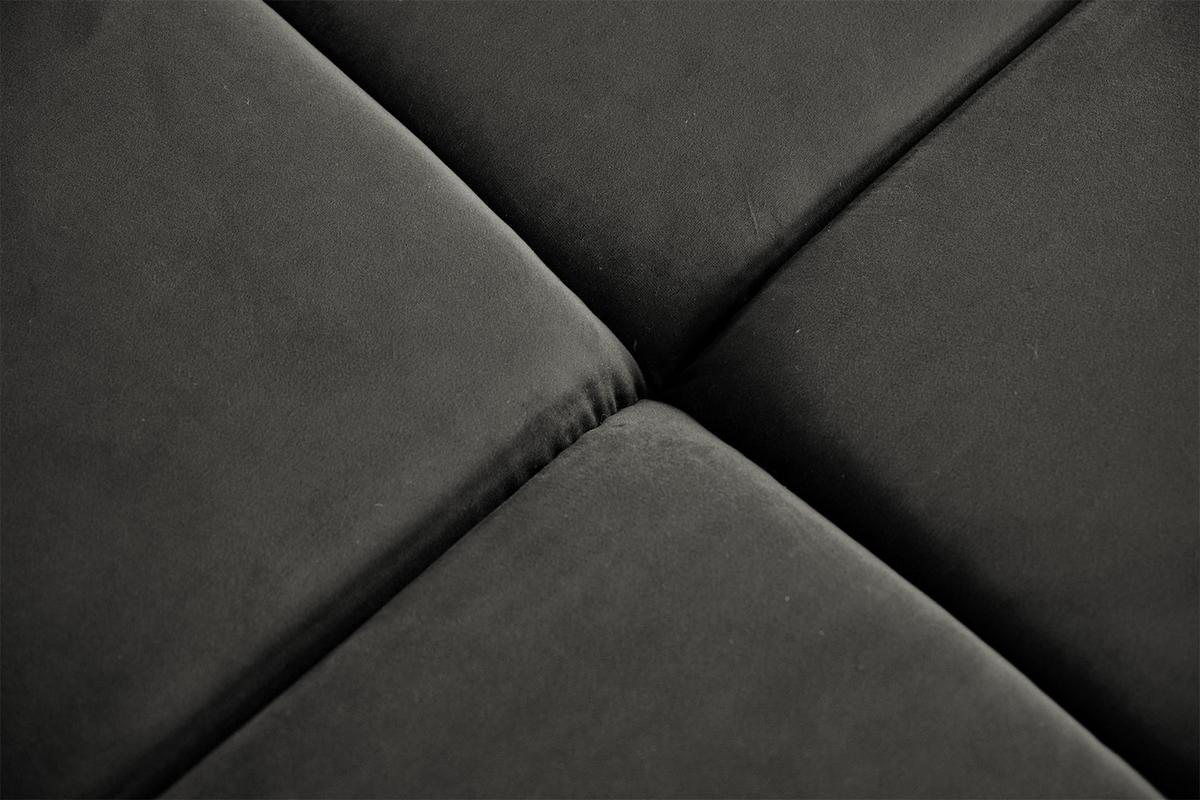 ECKSOFA MIT MOTORISCHEM SITZVORZUG NEVADA Grau Velvet Relaxfunktion - Schwarz/Grau, Textil (319/215cm) - KAWOLA