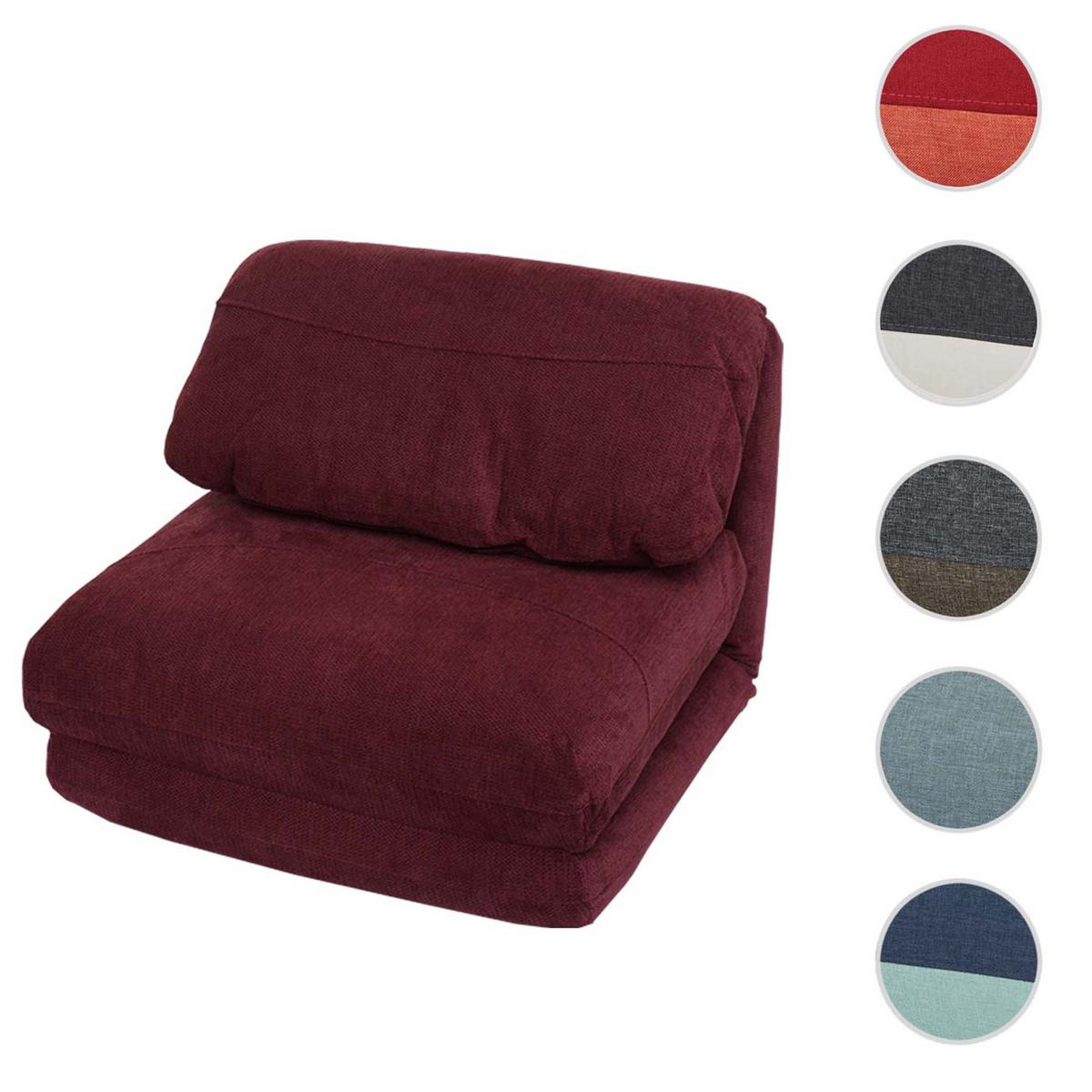 SCHLAFSESSEL Bordeaux - Bordeaux, Textil (75/60/75cm) - MCW