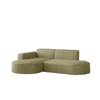 ECKSOFA Palma Xs In Scala - Opal, Holzwerkstoff/Textil (236/165cm) - Fun Möbel