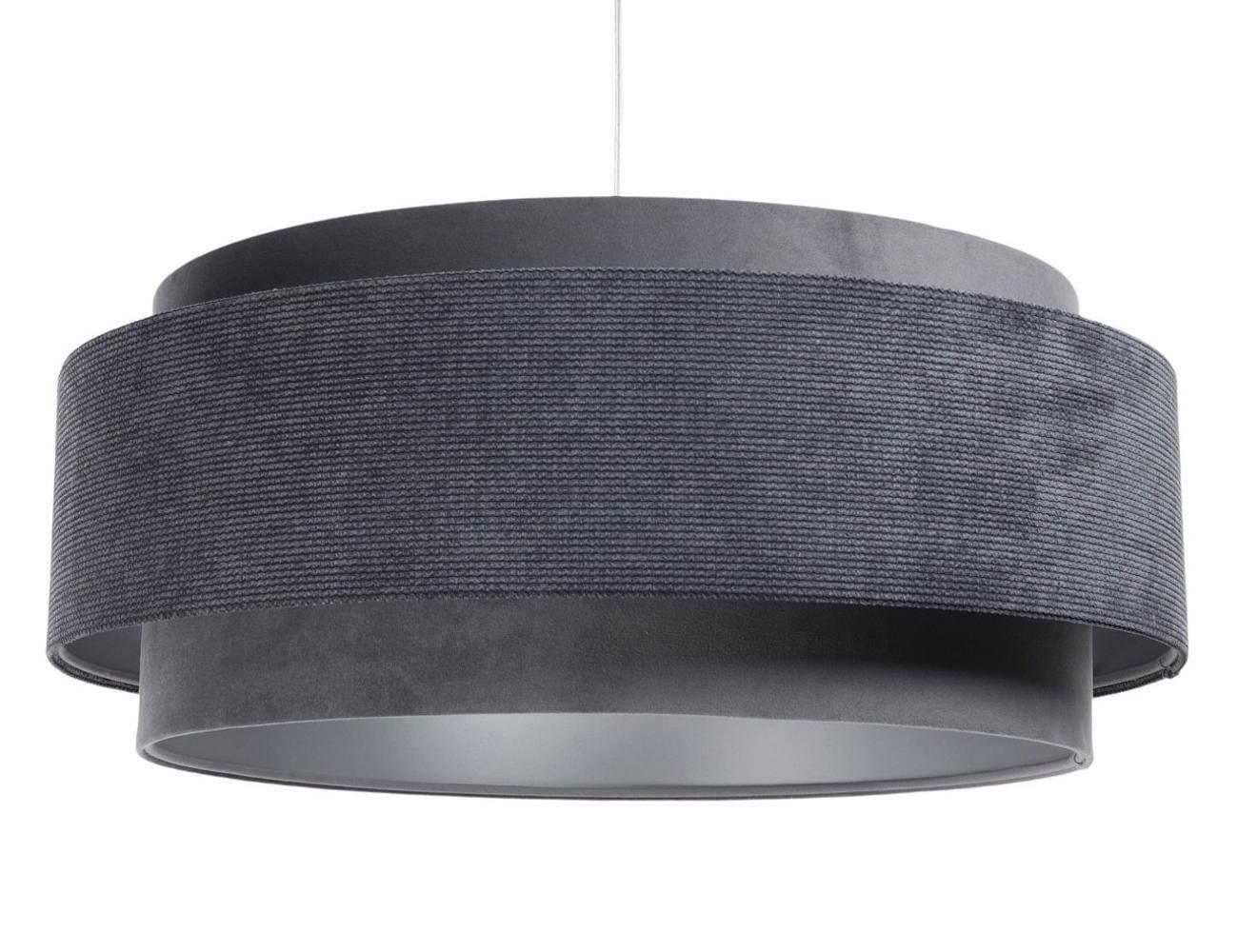 HÄNGELEUCHTE Grau 60/25 cm - Grau, Kunststoff (60/1.9/25cm) - ONZENO