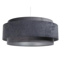 HÄNGELEUCHTE Grau 60/25 cm - Grau, Kunststoff (60/1.9/25cm) - ONZENO