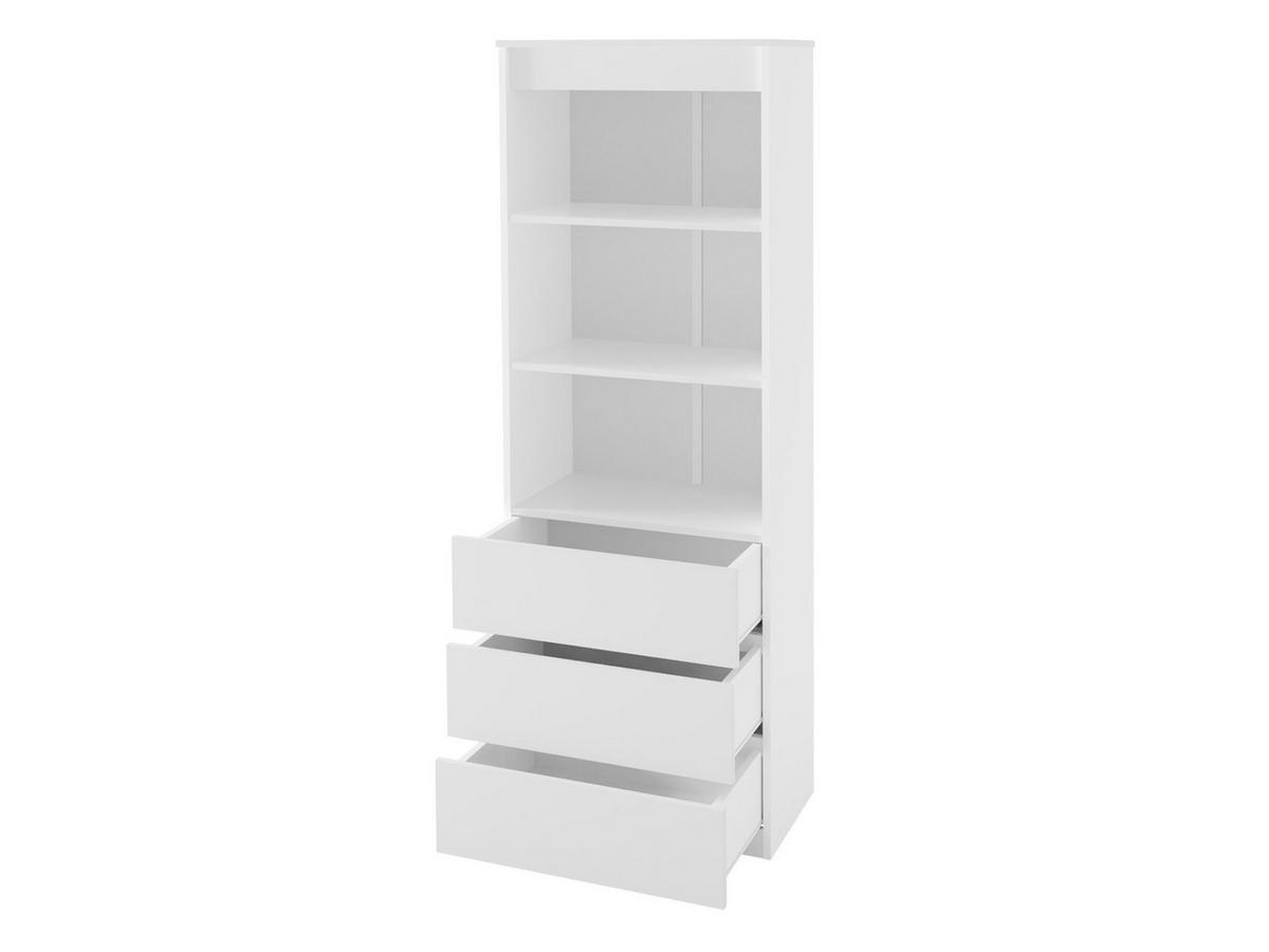 BÜCHERREGAL Office RS - Weiß, Holzwerkstoff (60/180/35cm) - MIRJAN24