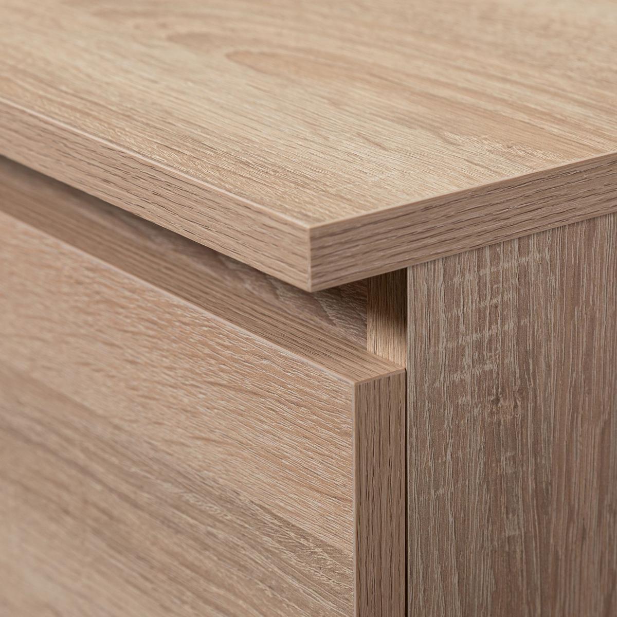 KOMMODE Eiche Sonoma 57/100/35 - Sonoma Eiche, Holzwerkstoff (100/57/35cm) - RAUMHIRSCH FURNITURE
