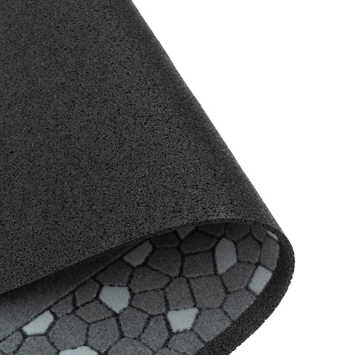 IN & OUTDOOR FUSSMATTE RUBBER FLOCK HOME - Schwarz, Textil (40/60cm) - Pergamon