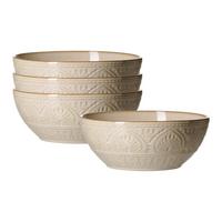 SCHALEN Omara beige ø 23 cm 4er Set - Beige, Keramik (23cm) - Ritzenhoff Breker