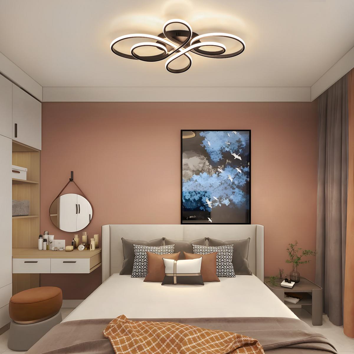 LED-DECKENLEUCHTE Rivak 26.5/3.5/40 cm - Schwarz, Metall (40/26.5/3.5cm) - ZMH