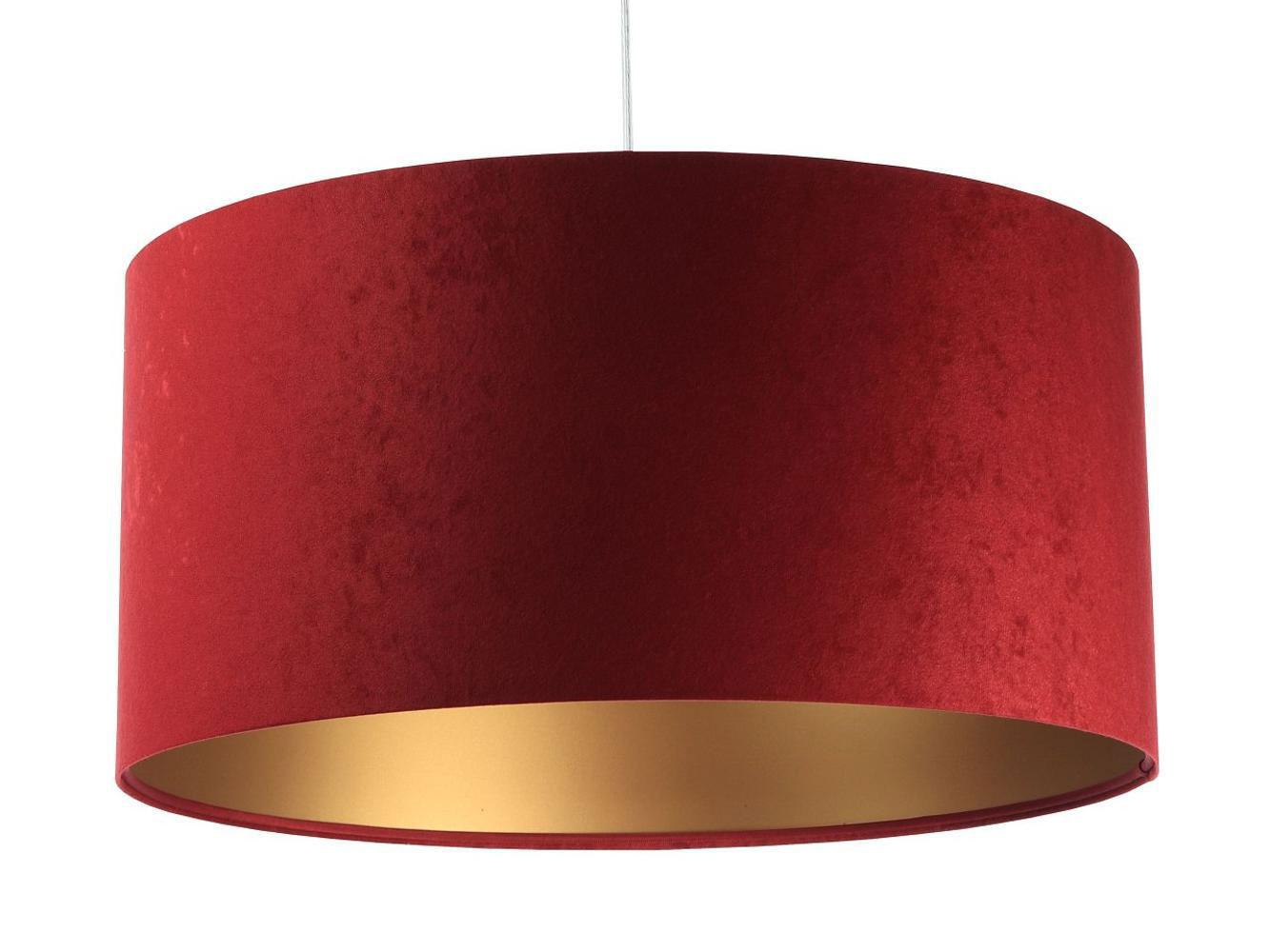 HÄNGELEUCHTE Gold 40/20 cm - Rot/Goldfarben, Kunststoff (40/0.6/20cm) - ONZENO