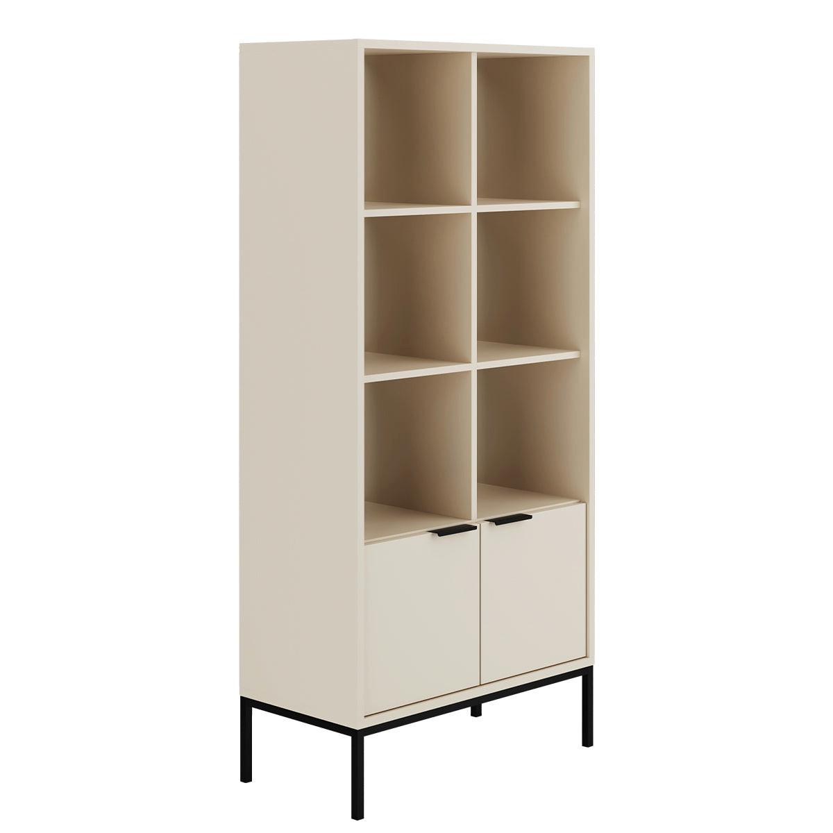BÜCHERREGAL Seattle Kaschmir - Beige, Holzwerkstoff (80/171.3/40cm) - Petits-meubles