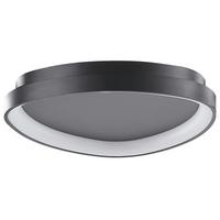 DECKENLEUCHTE Nanding 42/40/13 cm - Schwarz, Metall (42/40/13cm) - Beliani