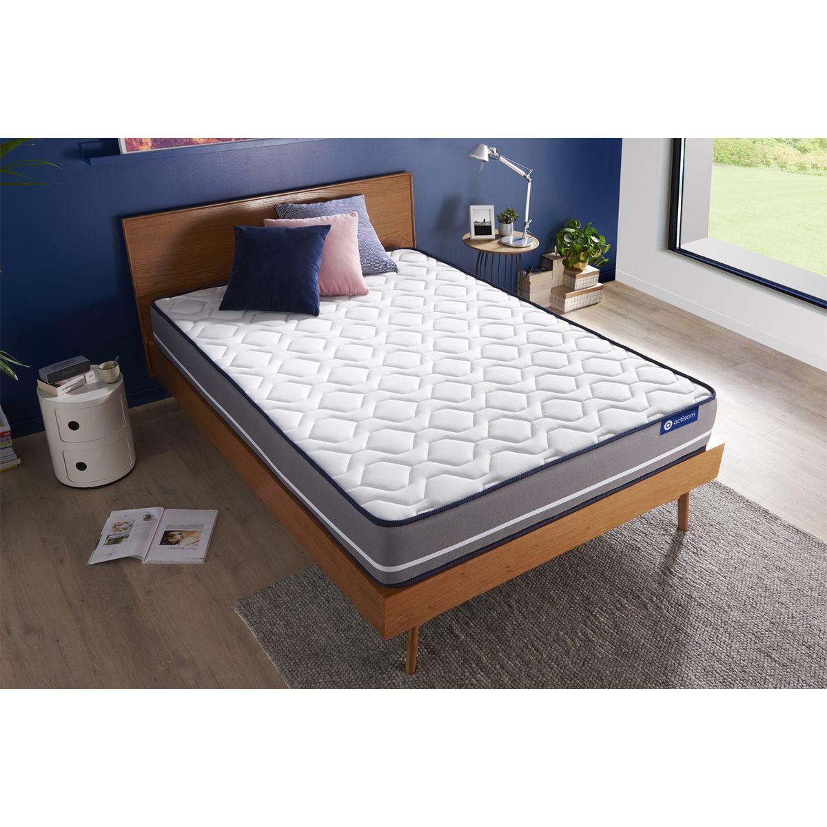 MATRATZE Actiflex pur Taschenfederkern 80 x 200 cm h3 - Weiß, Textil (80/200cm) - ACTISOM