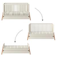 GITTERBETT 70/140 Kaschmir - Beige, Holzwerkstoff (70/140cm) - Petits-meubles
