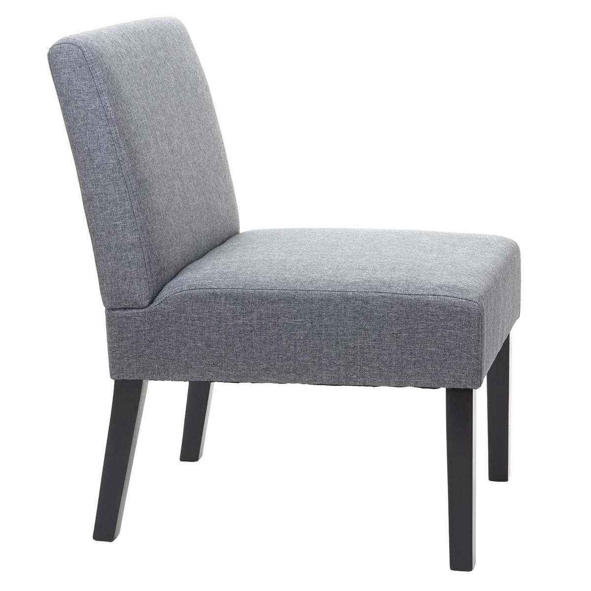 ESSZIMMERSTUHL Anthrazit 2er-Set - Dunkelgrau/Anthrazit, Textil (48/84/64cm) - MCW