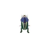 WANDDEKO Eleganter Jade-Käf 3.5/16.5 cm - Multicolor, Wellpappe (3.5/16.5/10cm) - Studio Roof