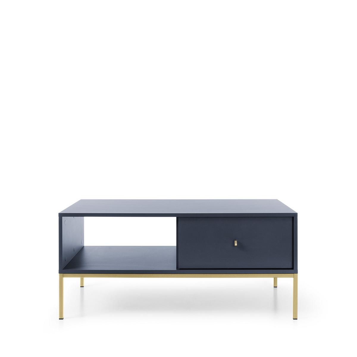 COUCHTISCH MONDO 103,5/46,2/68 cm Blau - Blau, Holzwerkstoff (68/103.5/46.2cm) - MASSENO