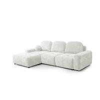 ECKSOFA Argos In Vibe - Creme, Holzwerkstoff/Textil (170/267cm) - Fun Möbel