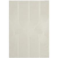 LÄUFER KASOS Waschbar Geometrisch Polyester Creme 80 x 300 cm - Beige, Textil (80/300cm) - KADIMA DESIGN