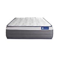 MATRATZE Actiflex plus Taschenfederkern und Memory-Schaum 80 x 200 cm h4 - Weiß, Textil (80/200cm) - ACTISOM