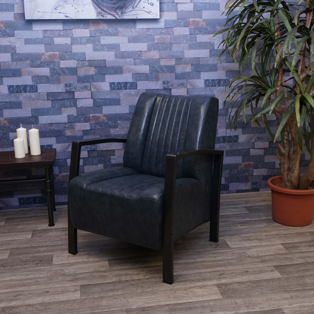 RELAXSESSEL Grau - Grau, Textil (68/84/72cm) - MCW