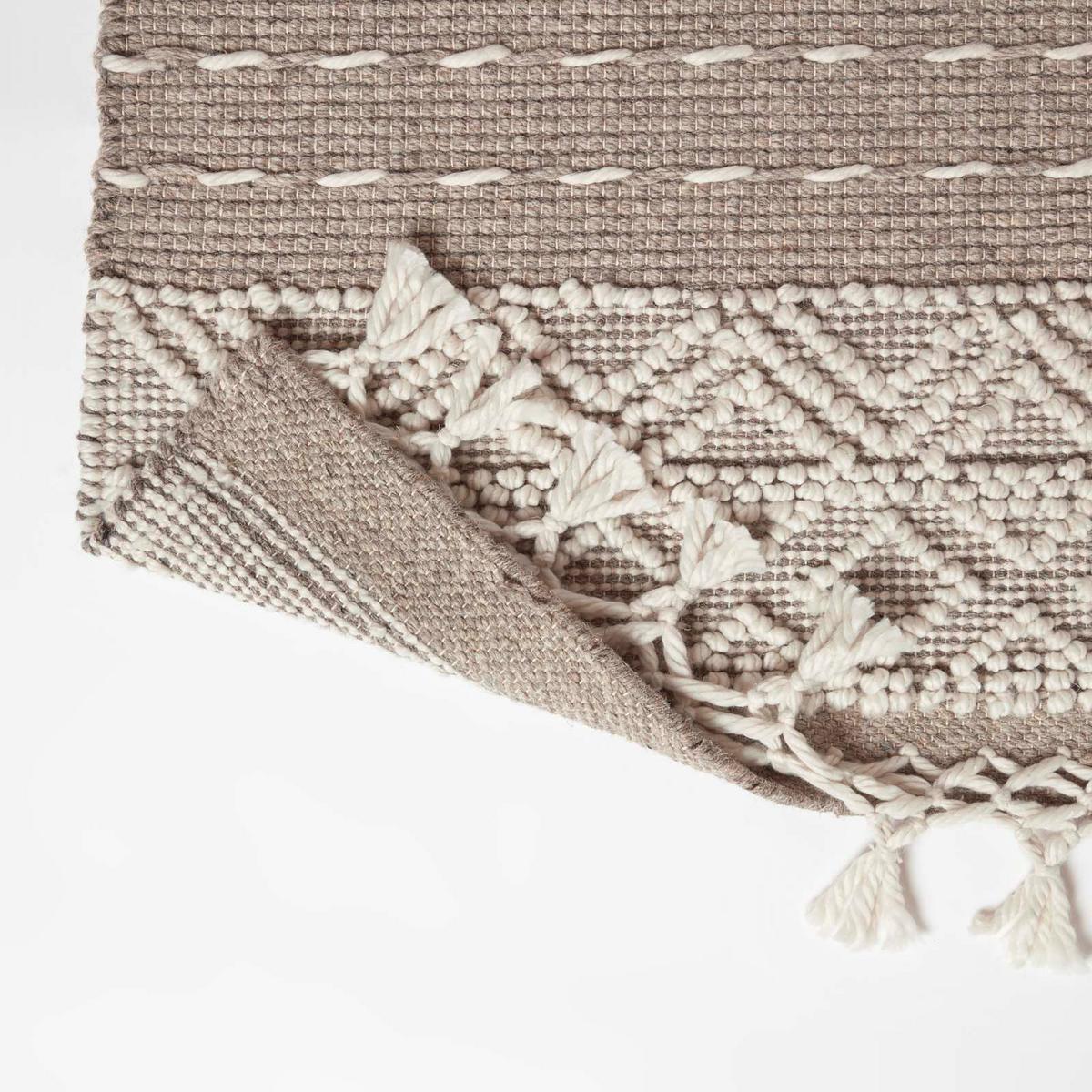 KELIM-TEPPICH Patna handgewebt 160/230 cm - Beige, Textil (160/230cm) - Homescapes