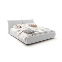 POLSTERBETT HENRY Hellgrau Cord - Silberfarben/Hellgrau, Textil (160/200cm) - KAWOLA