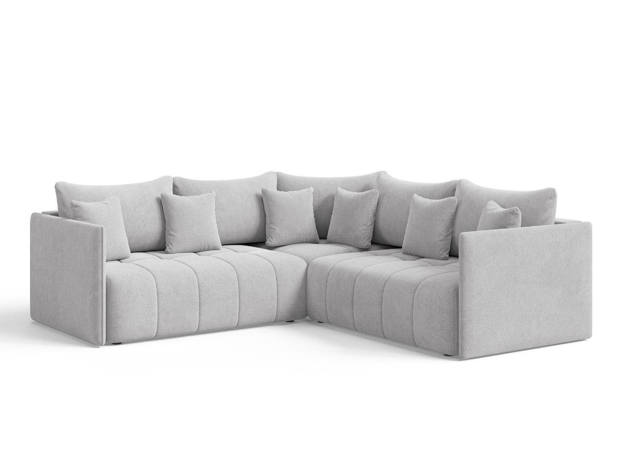 ECKSOFA Ardi Grau - Grau, Holz/Textil (240/240cm) - Graingold