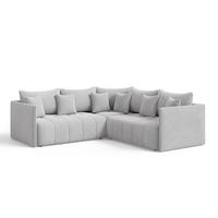 ECKSOFA Ardi Grau - Grau, Holz/Textil (240/240cm) - Graingold