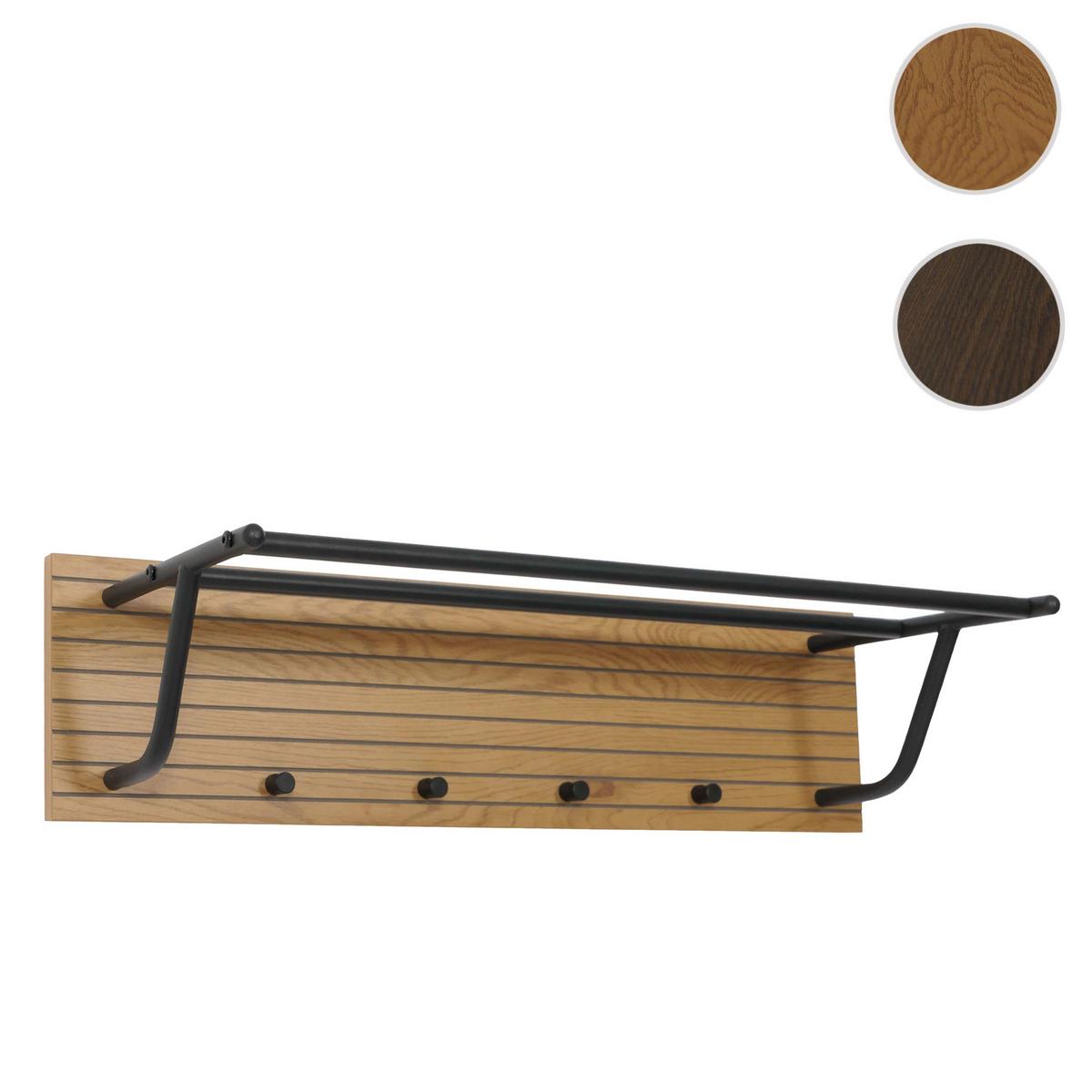 WANDGARDEROBE Braun - Braun, Holz (80/20/27cm) - MCW