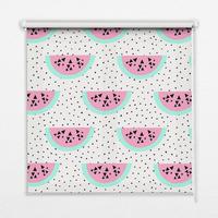 INNENROLLO - Fensterrollo - Rollo - 70x140 cm - Wassermelone - Pink, Kunststoff (70/140/0.5cm) - TULUP