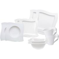 STARTER-SET NewWave weiß - Weiß, Keramik (2/2/2cm) - Villeroy & Boch