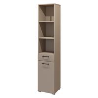 BÜCHERREGAL ROSIRIS 40x40x197 cm, Regal Beige - Beige, Holzwerkstoff (40/197/40cm) - MASSENO