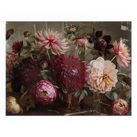 GLASPLATTE für Kamin 80x60 cm - Weinrot, Glas (80/60/0.4cm) - TULUP