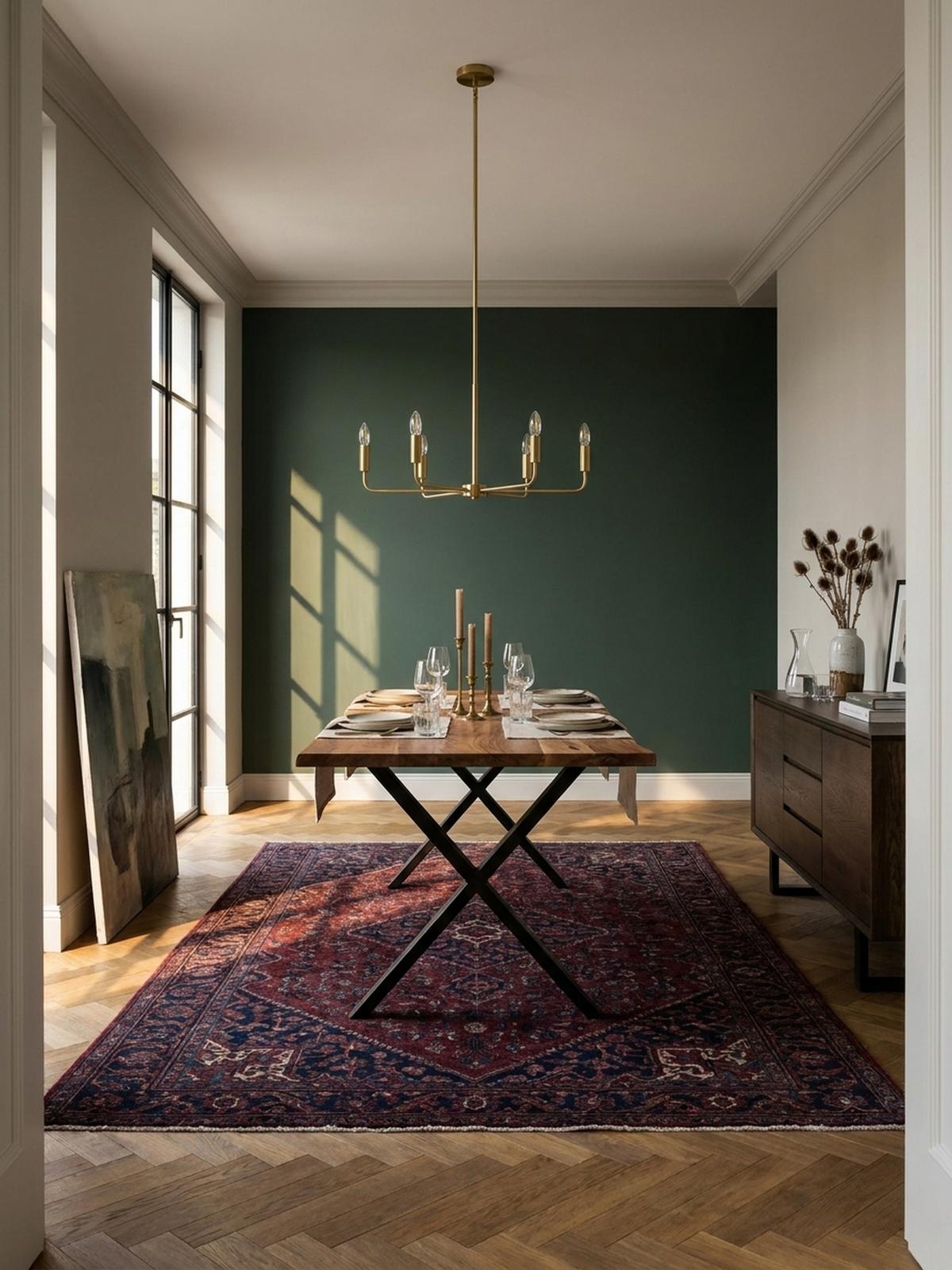 ESSTISCH Massivholz Metall X-Gestell Baumkante Industrial KRETA, Goldbraun-Schwarz 120x60x76 cm - Schwarz/Braun, Holz/Metall (60/120/76cm) - KADIMA DESIGN