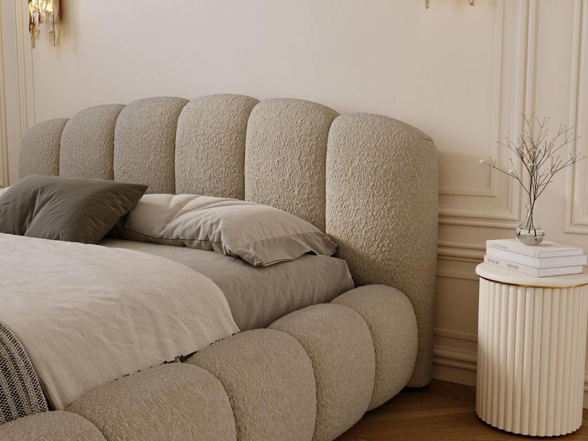 POLSTERBETT CLOUD SOFT - Beige, Textil (146/234cm) - Graingold